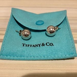 Tiffany & Co. Silver Ball Earrings